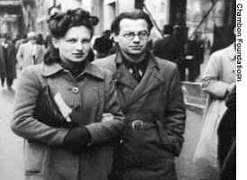 Leo and Barbara Sauvage in Marseille in 1940