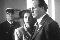 Julia Ormond and William Hurt, as Varian Fry, in Lionel Chetwynds Varians War. Takashi Seida